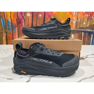 Altra W Olympus 6 Triple Black Size 9.5 Women's Traul Hiking Shoes